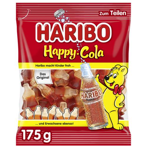 Haribo Happy-Cola 175 g – Originalverpackung